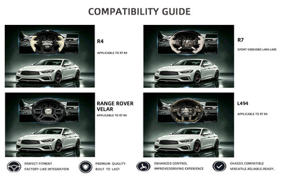 Carbon fiber steering wheel for Land Rover Range Rover Sport
