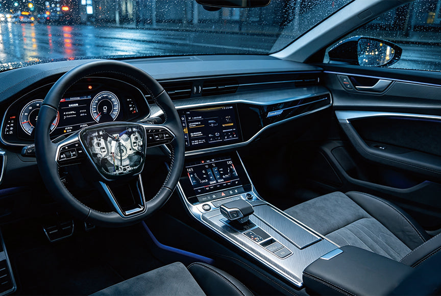 Carbon fiber steering wheel for Audi RS3 S3 A3