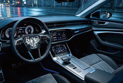 Carbon fiber steering wheel for Audi RS3 S3 A3